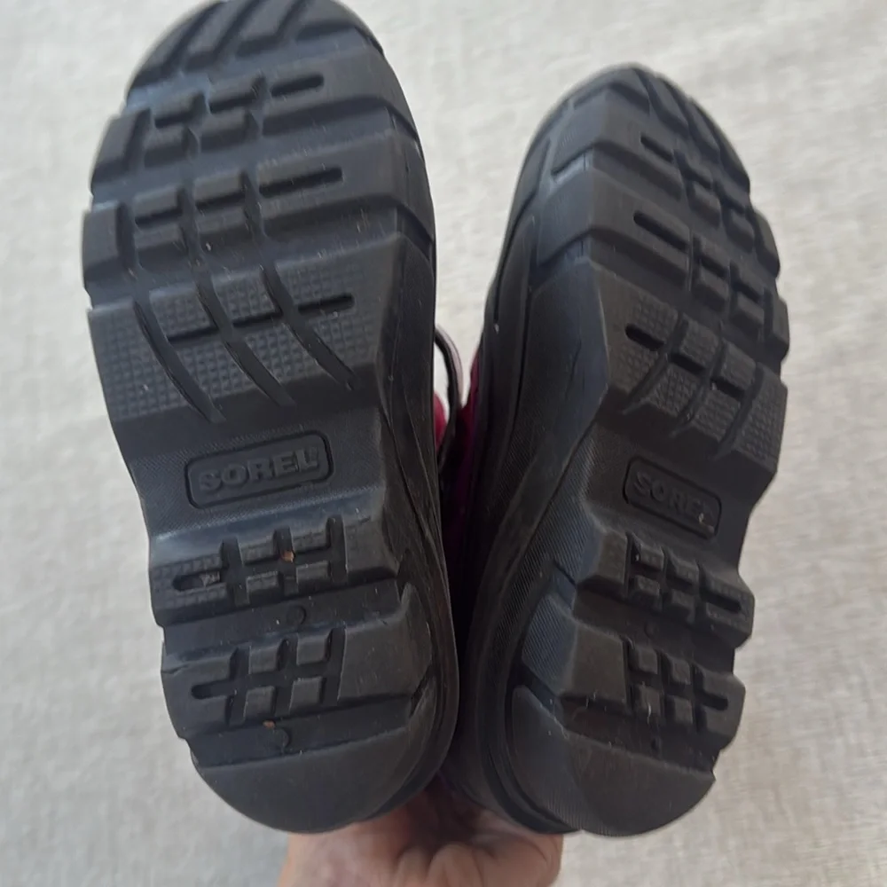 Sorel X Disney Frozen Flurry Weather Resistant Snow Boots‎ Winter Ski Youth 3